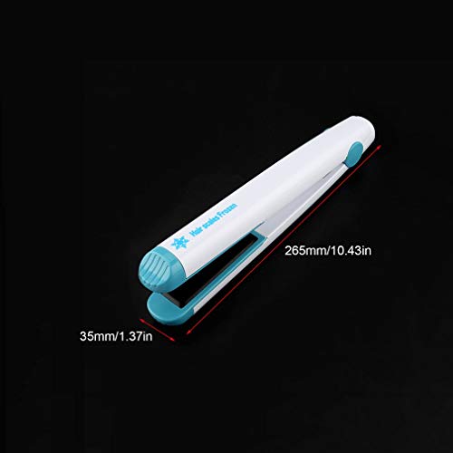 Professional Cordless Hair Straightener Plate with Cool Storage Ice Core