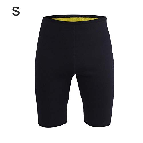 Alomejor Short Minceur Pantalon Stretch Unisexe en néoprèneFort Compression Thermique et Transpiration pour Le Sport Minceur Fitness