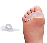 Pro 11TM 1 pair Toe Crests 100% Gel - Helps Hammer, Claw and Mallet Toes. Pair