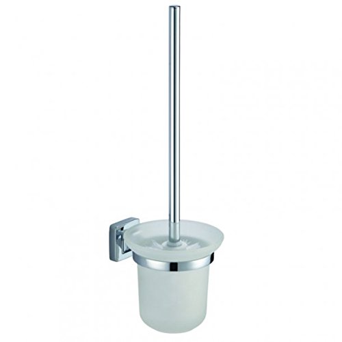 Preisvergleich Produktbild MSV 141437 Lucca WC-Bürste, Silber