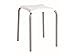 Produktbild Haku Möbel Stapelhocker 44313 Hocker Batch in Weiß Sitzhöhe 46cm