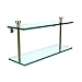 Produktbild Allied Brass FT-2/16-SBR 16 by 5-Inch Double 3/8 Glass Shelf by Allied Brass