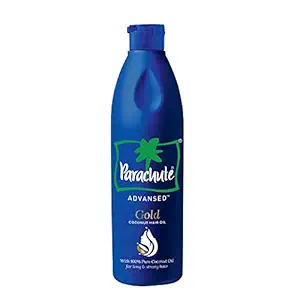 Parachute Advansed Gold Coconut Hair Oil with Vitamin E |For Long, Strong & Gorgeous Hair| 400ml