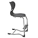 Produktbild Einrichtwerk Mitwachsender ergonomischer Kinderstuhl, Hochstuhl, Jugendstuhl, Kinderschreibtischstuhl EWF.3, Made in Germany (grau)