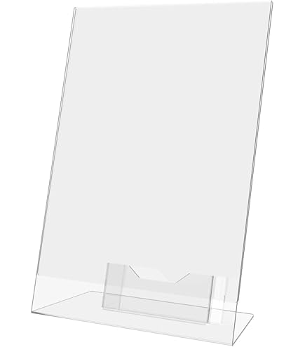 Espositore Per Brochure Taymar DIN A5 - Con Porta Biglietti Da Visita, Per Fiere E Banconi - Foto 12