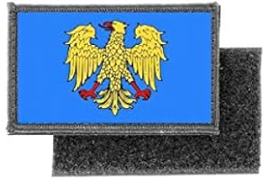 AKACHAFACTORY Flag Patch Printed Badge Country Italy friulu Venezia Giulia