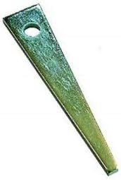 Tildenet Pack of 10 Steel Hammer In Vine Eyes 10cm