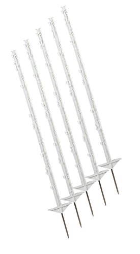 Weidezaunpfähle 105cm hoch,weiß 80 St. im Landkaufhaus Mayer Karton