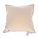 Homescapes Bio Füllkissen ca. 60 x 60 cm, Kissenfüllung aus 100% Super Microfaser mit Inlett aus 100% reiner Bio Baumwolle