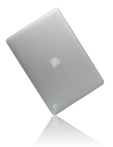 Gecko Macbook Air 13″ Clip On Case – Milch-Weiss – trendige Farben / perfekter Schutz in der Farbe milch-weiss / frozen white geeignet für MacBook Air 13,3″ (Typ A1369/ Typ A1466 2013/2014) - 2