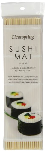 Clearspring Bamboo Sushi Mat 100 g (Pack of 5)