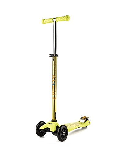 Maxi Micro 3 Wheel Kick Scooter Yellow T Bar Handle for Girls Boys Kids Children reviews Maxi Micro 3 Wheel Kick Scooter Yellow T Bar Handle for Girls Boys Kids Children