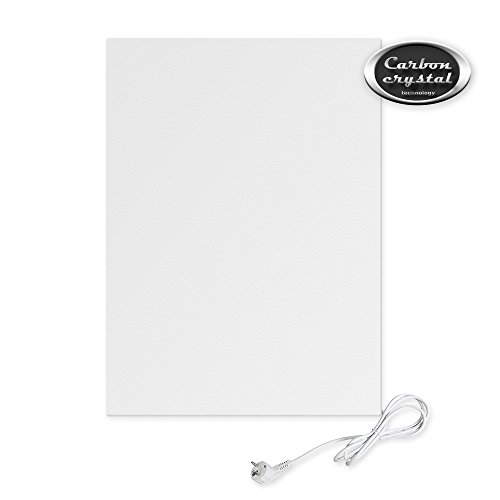 Viesta H400 Infrarotheizung Carbon Crystal (neueste Technologie) Heizpaneel Heizkörper Heizung heating panel ultraflache Wandheizung Weiß - 400 Watt
