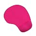 Produktbild Mauspad mit Handgelenkauflage, Cuitan Silikon Anti-Müdigkeit Komfort Rutschfeste Handauflage Mouse Pad Handgelenkstütze Mausmatte Handballenauflage Mat für Laptop, Notebook, Computer, PC - Rose Rot
