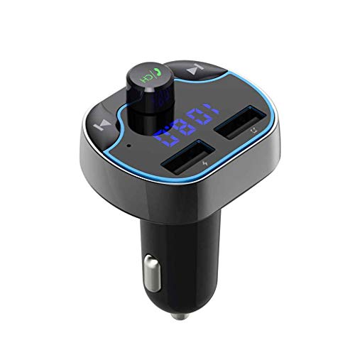 Topker T24 Auto Trasmettitore FM Dual USB Caricabatterie rapido Car MP3 Voce di Navigazione Vivavoce Auto Chiamata MP3 Player Bluetooth