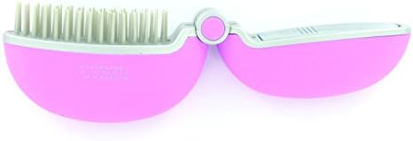 Women's Pink Folding Ionic Hair Brush
