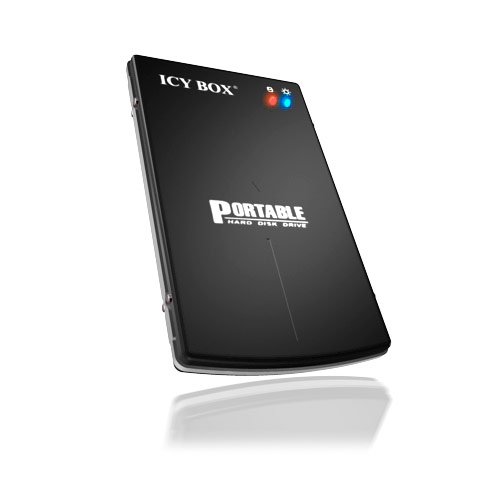ICY BOX IB-250StU3 BH Externes Gehäuse für 2,5″ HDD/SSD (Bauhöhe bis 12,5 mm) mit USB 3.0, SATA III, UASP und Aluminium-Gehäuse schwarz - 3