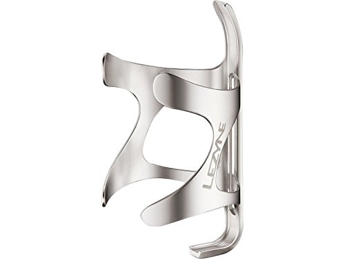 LEZYNE CNC Al Bicycle Bottle Cage Bracket, Easy Bottle Access, Aluminum, Lightweight, Water Bottle Cage