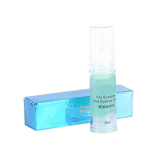 Permanent 3D Make-up Augenbraue Tattoo Nadeln Stifte Pigment Set, Augenbrauen Microblading Pen +Tattoo Pigment+ Pigmentringe+ Manuelle Stifte+ Augenbrauen und Eyeliner Reparatur Gel (Style A) - 8