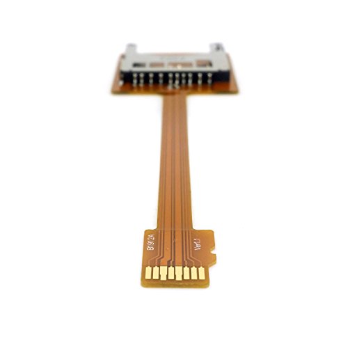 CY Micro SD TF Memory Card Kit männlich zu weiblich Soft Flat FPC Verlängerungskabel Verlängerung 10 cm - 3