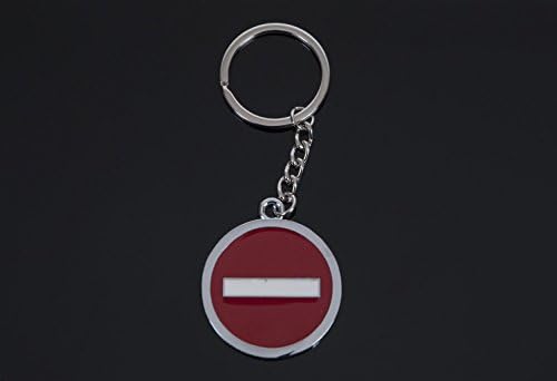 'Stop Sign Dont Enter Keychain Car Key Chain