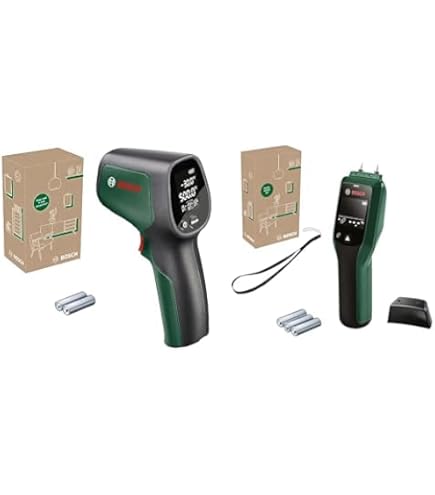 Bosch Blauw GIS 1000 C Professional temperatuur- en vochtmeter Click & Go | zonder accu's en