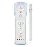 Paketinhalt: 1 * Wii Remote Controller, 1 * Silikonhülle, 1 * Handschlaufe; Bitte beachten Sie, dass Batterien nicht im Lieferumfang enthalten sind.