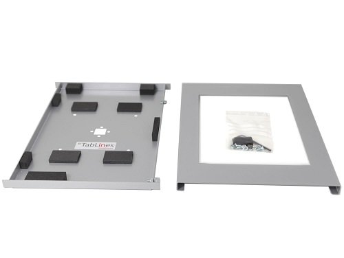 TabLines TSG020S Tablet Schutzgehäuse für Samsung Tab A 9.7 ohne HB, silber - 3