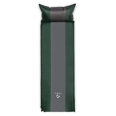 Yukatana Goodsleep 3 Tapis de sol - matelas épaisseur 3 cm vert / gris