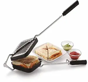 STARRY Non-Stick Aluminium Gas Grill Toaster Cum Sandwich Maker (Grill Sandwich Maker)