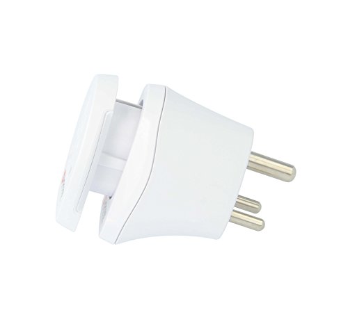 SKROSS Combo World to India: Reiseadapter für Reisen aus der ganzen Welt in Länder, die den indischen oder den Schuko-Standard verwenden - 4