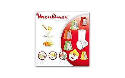Moulinex - Accessoire A Raper Et Emincer - Xf403030 Pour Pieces Preparation Culinaire Petit Electromenager