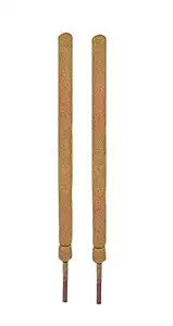 COIR GARDEN Coco Pole 4.5 FT(137 cm) - 2 Pieces - Moss & Coir Stick for Support of Indoor, House Money Plants & Creepers.