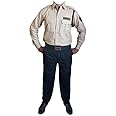 REGALIA Men's Security Guard Uniform (Shirt & Trouser/Pant) with Complete Accessories Set & Labels, EACH