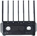 WAHL Professional Metal Clip Comb Attachment Black Size No.2 1/4 inch 3121