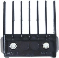 WAHL Professional Metal Clip Comb Attachment Black Size No.2 1/4 inch 3121
