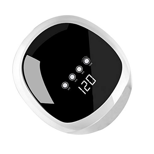 52W Lamp for Nail Manicure Timer LCD Screen Best UV LED Lamp Nail Gel Nail Dryer LCD Display Auto Sensor Manicure For Curing Nail Gel Polish,White