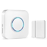 【Sensor Magnético】 Parte 1 del sensor de la puerta: 4.7cm * 2.4cm * 1.2cm; Parte 2: 4.7cm * 1.2cm * 1cm. Los sensores magnéticos son de tamaño pequeño y se pueden instalar o colocar en cualquier posición de la puerta.