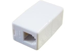 Cable-Core RJ11 Coupler ADSL Broadband BT Female Joiner Adapter
