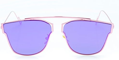 ASPEZO Premium Fashion Sunglasses Polarised Mirror UV400 for Trendy Look, Driving, Sport for Women (Hawaii Purple)