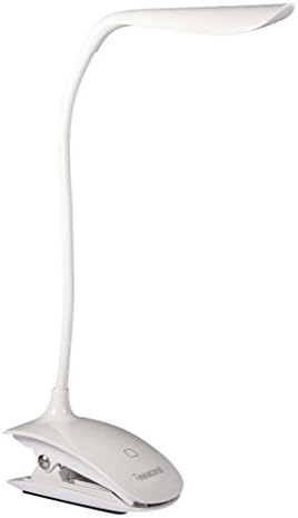 BellKen LED Desk Lamp Dimmable Touch Eye-Care,3-Level Dimmer,Touch Sensor Control,Flexible Gooseneck ,Clip On Lamp,USB Charge Desk Lamp