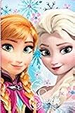 Disney Die Eiskönigin - 150 x 100 cm Polar Fleece Decke Anna Elsa