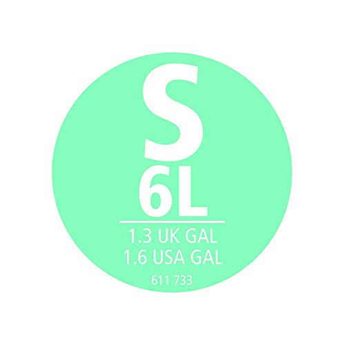 Brabantia 419683 PerfectFit Beutel 6L (S)- 10 Stück pro Rolle Müllbeutel, Maisstärke, weiß, 16 x 16 x 11 cm - 6