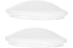 POPETPOP 2 Piezas Pantalla de lámpara de techo luz techo LED redonda lámpara redonda reemplazo del globo del ventilador polivinilo