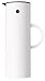 Produktbild 1x Stelton Isolierkanne 1 l "Milano" weiss Thermokanne, Kaffeekanne