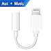 Produktbild Lightning auf AUX Audio 3.5mm Headphone Jack Adapter für iPhone X iPhone 8/8 Plus iPhone7/7 Plus iPhone6S / 6 iPod / iPad.Blitzstecker auf 3,5 mm Aux Konverter Ohrhörer Jack Adapter Zubehör. Female Audio Jack Kopfhörer Kabel Headset Konverter Kopfhörer Zubehör. Unterstützen iOS 10.3 / 11 und später.