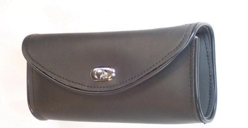 leather motorcycle windshield bag