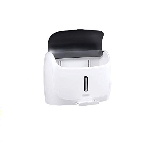 Preisvergleich Produktbild PP Toilettenpapierhalter Toilettenpapierhalter - Wandmontierter, stempelfreier, wasserdichter, extra großer Toilettenpapierhalter **~ (Farbe : Gray)