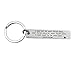 Price comparison product image Kalaokei Rectangle Letters Print Pendant Keychain Key Ring Holder Phone Bag Car Decor