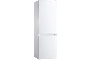 Candy CHICS 5182WN, Frigorífico Combi, Ancho 55cm, Altura 1,80m, 262L, Tecnología Estática, Cajón Verdulero, Control Temperatura Interno, Iluminación Interior, Puertas Reversibles, 40DB, Clase F, Inox